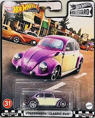 Buy Hotwheels Car Culture Boulevard No31 Volkswagen Classic Bug  Alloys Rubber Tyres • 9.99£