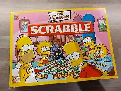 Buy The Simpsons Scrabble Board Game, Mattel 2005, Read Description  • 8.99£