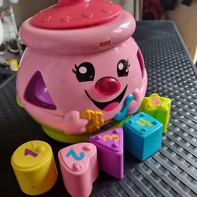 Buy Baby Toy Sensory Educational Shape Sort Ing Laugh & Learn Cookie Jar • 10£
