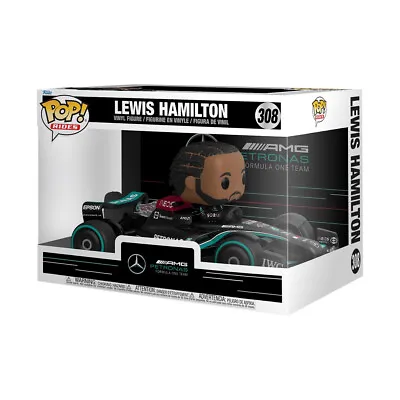 Buy Lewis Hamilton Mercedes AMG Formula Formula 1 POP! Rides #308 Vinyl Figure Funko • 77.65£