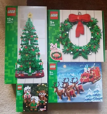 Buy LEGO Seasonal: 40573, 40426,40499 & 40642 Sets. Brand New Sealed. Quick Despatch • 145£
