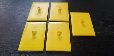 Buy Lego Train Plate 4 X 6 Yellow Bogie Board 4025 Yellow X5 • 8.99£