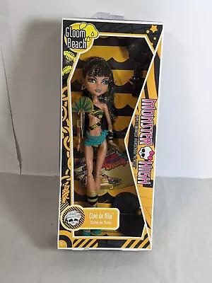 Buy 2010 Monster High Glomm Beach Cleo De Nile Approx. 27 Cm Mattel T7990 Original Packaging F4 • 123.23£