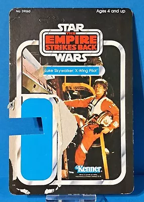Buy Star Wars The Empire Strikes Back Luke Skywalker X-Wing 31 Back Kenner Cardback • 12£