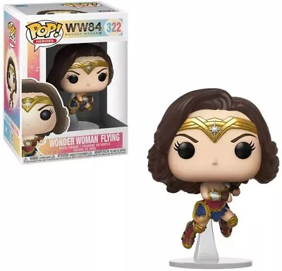 Buy BOX DAMAGE! Funko Pop! Heroes:  1984 - Wonder Woman Flying Vinyl Figure 322 • 9.99£