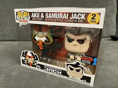 Buy Aku & Samurai Jack 2 Pack 2019 Convention Exclusive Funko Pop! RARE GRAIL • 165£