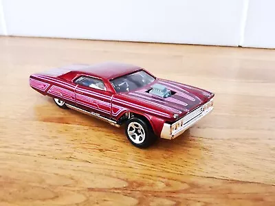 Buy Hot Wheels Chevy Impala Red Layin Lowrider  • 2.99£