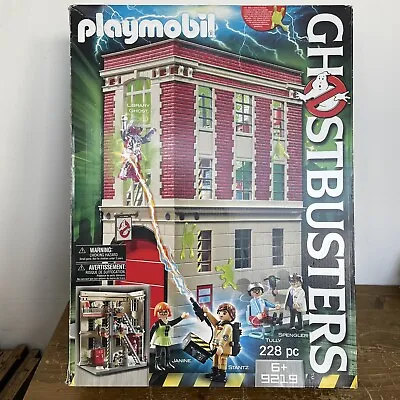 Buy Playmobil Ghostbusters Firehouse 9219 Bundle Toy • 65£