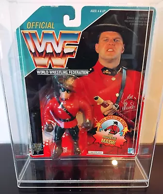 Buy WWF Hasbro The MOUNTIE Series 5, 1993 Carded Figure- Rare !!  In Display Case • 350£