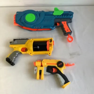 Buy Kids Nerf Elite 2.0 Flipshot 8 Strike Hand Toy Foam Dart Guns Bundle Job Lot • 9.95£