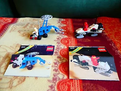 Buy 2 X Vintage Lego Space Models With Instructions - 6844 & 6842 - LOTS OF LEGO 1 • 10£