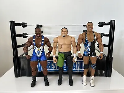 Buy WWE Wrestling Figures Bundle Mattel Elite X3 Samoa Joe Big E Jason Jordan WWF • 8.99£