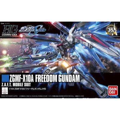 Buy Bandai HG CE 1/144 ZGMF-X10A Freedom Gundam Z.A.F.T Mobile Suit Gunpla Kit 57404 • 23.95£