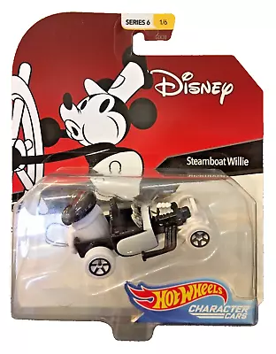 Buy Hot Wheels Character Car Disney - STEAMBOAT WILLIE- Diecast **BN** • 10.99£