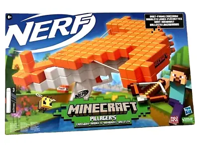 Buy Nerf Minecraft Pillager's Dart Blasting Crossbow Toy Blaster NEW • 22.99£