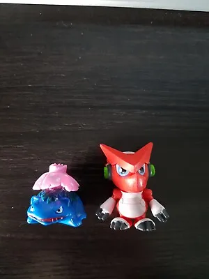 Buy Mini Digimon Shoutmon Figure Toy Bandai & Venusaur Pokemon Figure  • 6£