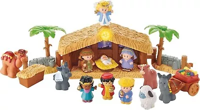 Buy Fisher-Price Little People Christmas Story Nativity Play Set Toddler Play Sets • 45£