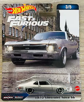 Buy Hot Wheels 1970 Chevrolet Nova SS 1:64 HNW54 Fast X • 12.99£
