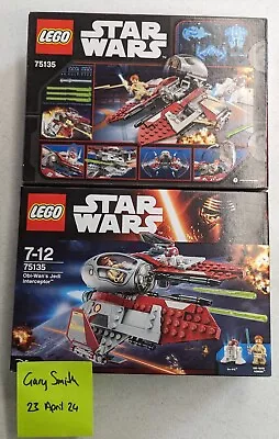 Buy Lego Star Wars Obi-Wan's Jedi Interceptor 75135 New Box Unopened R4-P17 Minifig • 115£