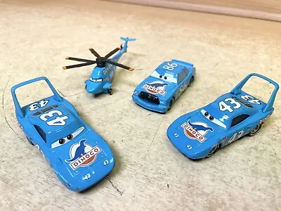 Buy Disney Pixar Cars Diecast Dinoco Cars X4 1:55 Scale Genuine Mattel • 14.99£