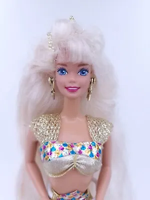 Buy Vintage 1995 Mattel Jewel Hair Mermaid Barbie Doll • 78.05£