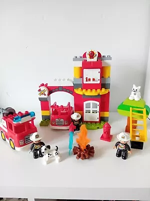 Buy Lego Duplo 10903 Fire Station 100% Complete With Extras  • 19.99£