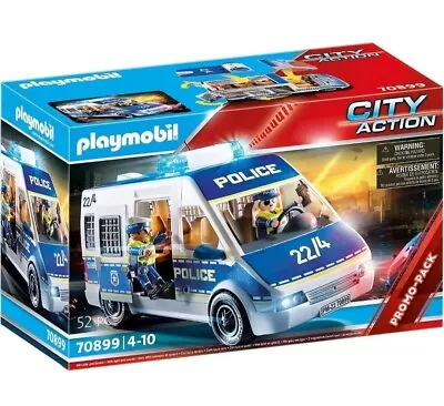 Buy Playmobil City Action 70899 Police Van With Lights And Sounds BNIB • 19.99£