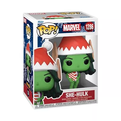 Buy Funko POP! Marvel: Holiday - She-Hulk - Collectable Vinyl Figure - Gift Idea - O • 6.67£