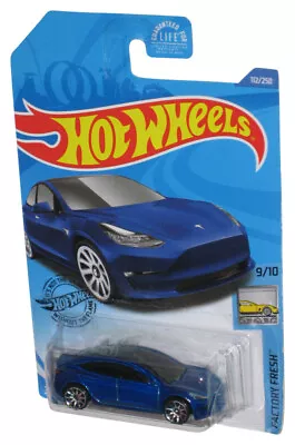 Buy Hot Wheels Tesla Model 3 (2017) Factory Fresh 9/10 Blue Toy Car 112/250 - (Crack • 17.93£