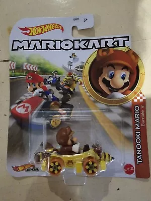 Buy Hot Wheels Mario Kart-tanooki Mario Bumble V- New- Rare -boxed Postage • 26.99£