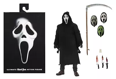 Buy NECA Ghost Face Scream Ultimate Ghostface 7  Action Figure • 45.99£