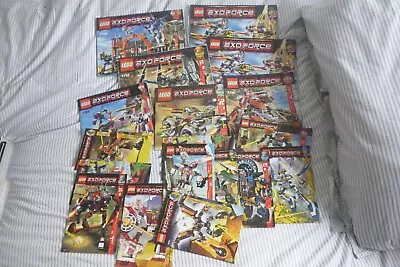 Buy Lego Exo-Force Instruction Manuals (as Pictured) • 3.99£