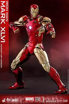 Buy Movie Masterpiece Marvel 10thAnniversary IronMan Mark46 Concept Art ActionFigure • 288.89£