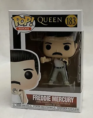 Buy Funko POP! Rocks: Queen Freddie Mercury #183 Radio Gaga 1985 • 19.99£