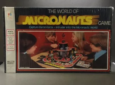 Buy Vtg. The World Of Micronauts Game Milton Bradley 1978 Brand New Sealed! • 142.08£