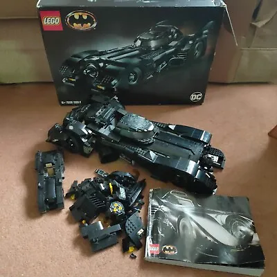 Buy 🌟 Reduced 4 Buyer🎉Lego 76139 1989 Batmobile 95% Complete, Boxed & Instructions • 129.99£