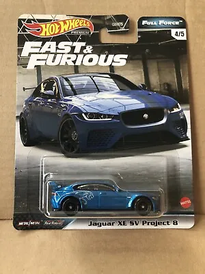 Buy HOT WHEELS PREMIUM DIECAST - Fast & Furious - Jaguar XE SV Project 8 - 4/5 • 8.99£