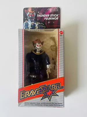 Buy RARE!! Vintage BRAVESTARR THUNDER STICK Figure Filmation Mattel 1986 Boxed • 189.99£