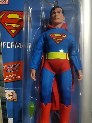 Buy MEGO DC Comics Super Heroes 8 Inch Action Figure Superman • 22.99£