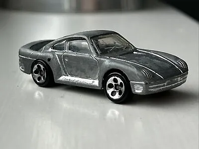Buy Hot Wheels Porsche 959 Silver/Chrome Car 5 Dot Wheels For Resto/custom Rare/HTF • 4.99£