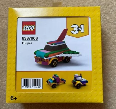 Buy Lego 6387808 3 In 1 Rebuildable Flying Car 133 Pcs (6+ Years) Complete With Box  • 6£