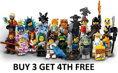Buy The LEGO Ninjago Movie Minifigures 71019 Pick Choose Your Own BUY 3 GET 4TH FREE • 139.99£