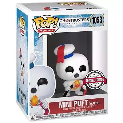 Buy Funko Pop! Movies Ghostbusters Afterlife Mini Puft Zapped Exclusive Figure #1053 • 28.95£