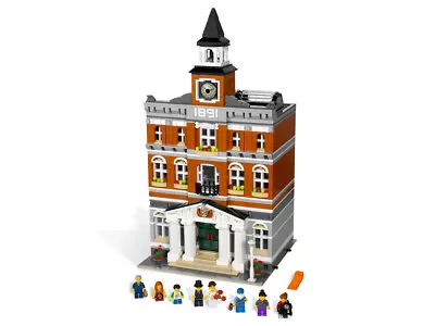 Buy Lego 10224 TOWN HALL 100% COMPLETE Creator Expert Modular Building • 479.99£