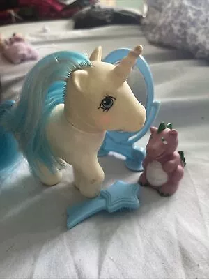 Buy My Little Pony Majesty Vintage With Spike The Dragon And Accs • 5£