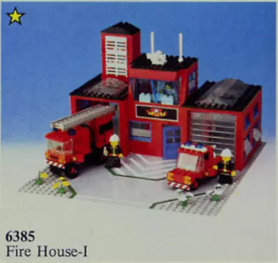 Buy LEGO 6385 Fire House-I • 47.39£