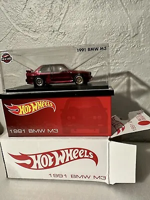 Buy Rare Hot Wheels Collectors RLC Exclusive 1991 BMW Red M3 • 40£