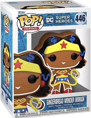 Buy Funko POP! Heroes: DC Gingerbread Wonder Woman DC Comics BNIB  • 4.99£