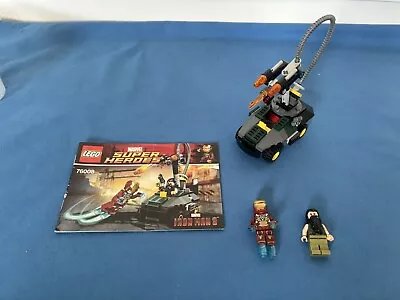Buy Lego Marvel Ironman Vs Mandarin 76008 100% Complete With Instructions • 10£