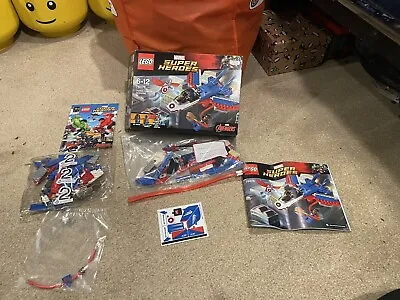 Buy LEGO Marvel Super Heroes: Captain America Jet Pursuit (76076) • 22.99£